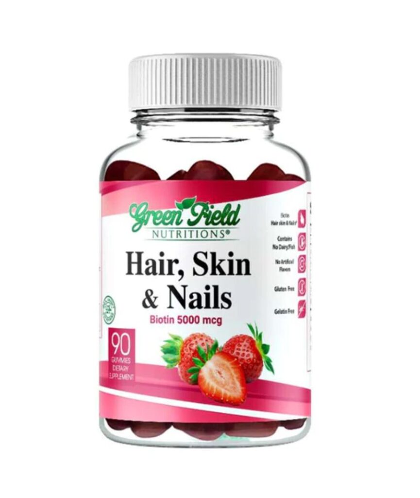 Hair,Skin& Nails (Biotin Gummies)