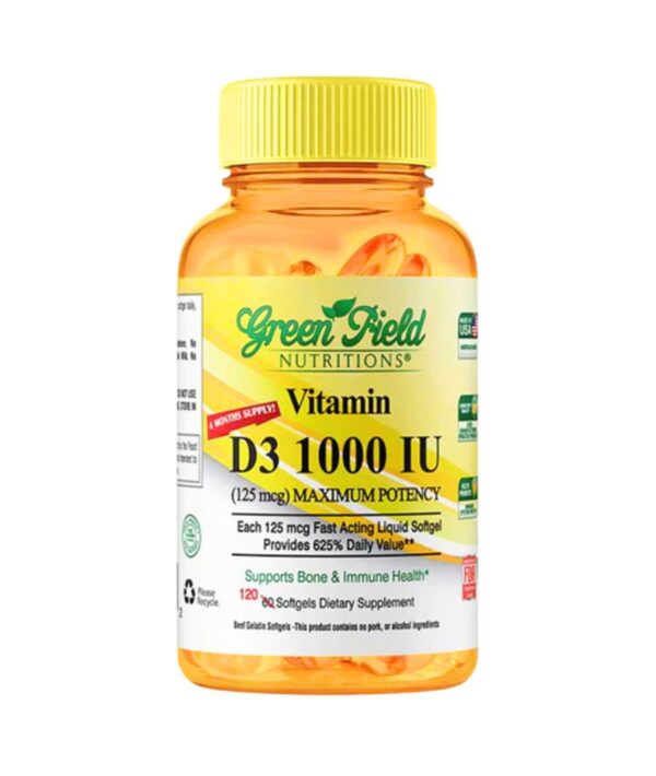 Vitamin D3 1000IU Softgel