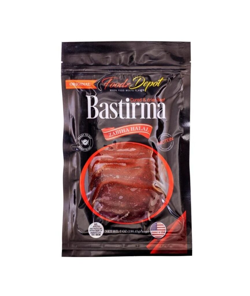New Bastirma Original FoodzDepot 7 oz
